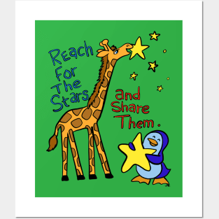 Reach for the stars... and share them. Posters and Art